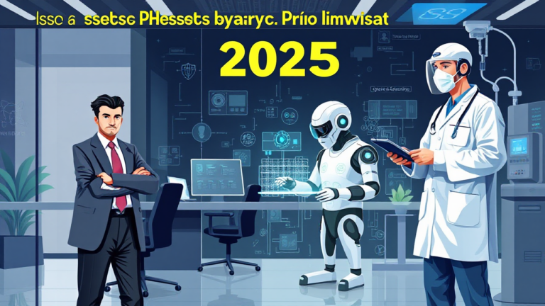 Infografía sobre las profesiones más bien pagadas en 2025, destacando salarios y sectores clave como la tecnología y la salud.