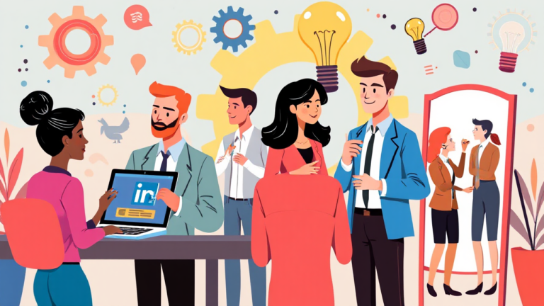 Ilustración sobre la importancia del marketing personal en la búsqueda de empleo.