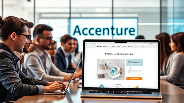 Oportunidades de empleo en consultoría digital en Accenture