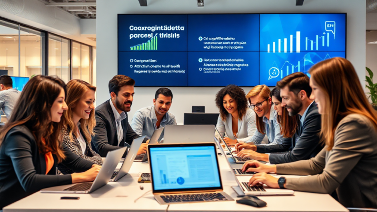 Imagen representativa de empleo en Accenture y sus beneficios en consultoría digital.