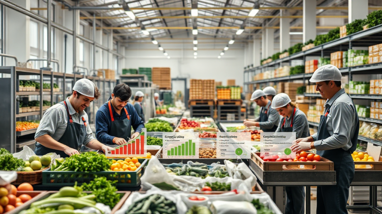 Imagen que representa la calidad de los alimentos y los salarios en Borges.