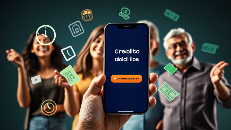 Imagen representativa de un servicio de crédito rápido y accesible.