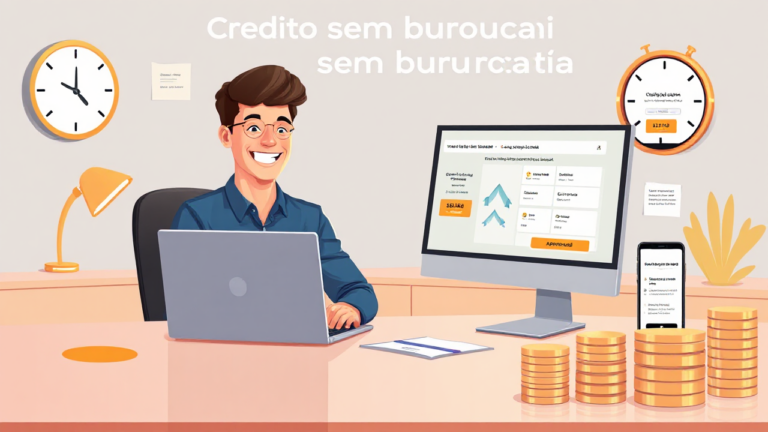 Crédito sin burocracia para financiamiento rápido y efectivo.