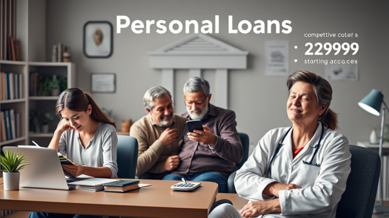 Empréstimo Pessoal con Tasas Competitivas, opciones de financiación accesibles.