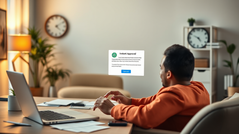Aprobación instantánea de crédito para préstamos personales