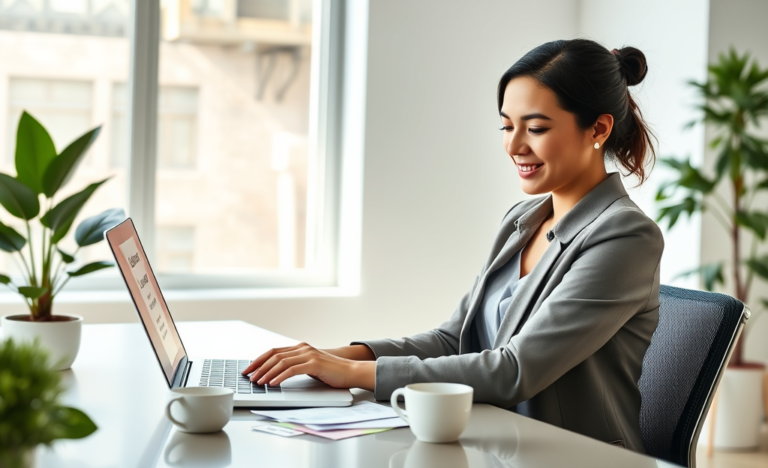 Imagen de una persona recibiendo dinero rápidamente a través de un préstamo.