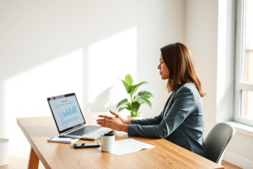 Imagen ilustrativa sobre dinero fácil con contrato electrónico