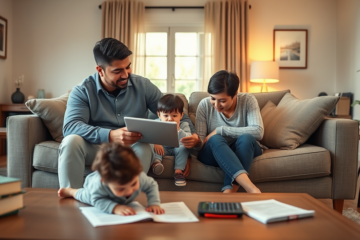 Imagen de una persona revisando documentos para solicitar hipoteca con Guild Mortgage en español.