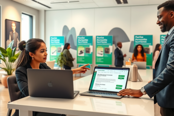 Imagen que ilustra el proceso de solicitud de préstamo en US Bank con soporte en español.