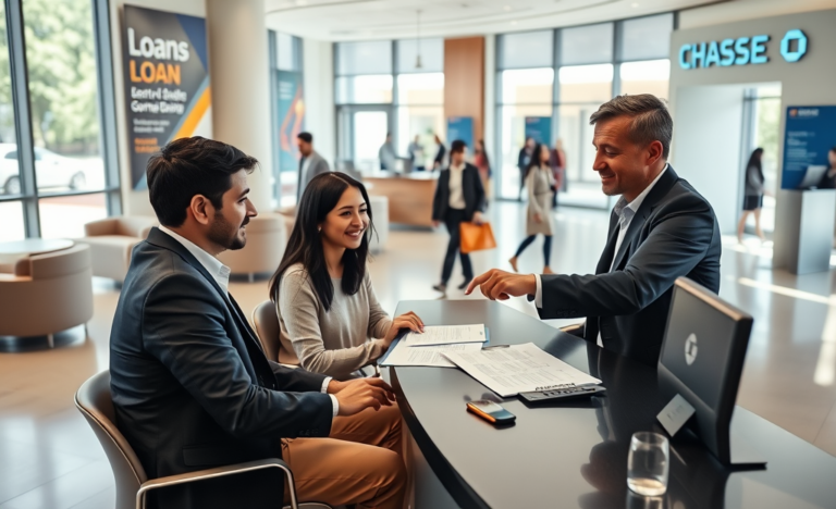 Guía completa para solicitar un préstamo en Chase Bank para hispanos.