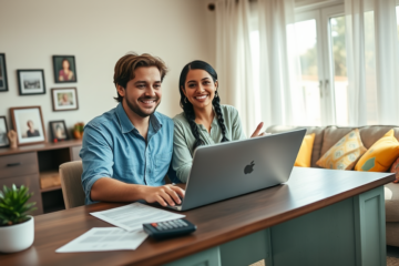 Infografía sobre cómo solicitar un préstamo para latinos a través de New American Funding.