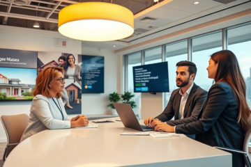 Imagen que ilustra el proceso de solicitud de crédito con soporte en español por Rocket Mortgage.