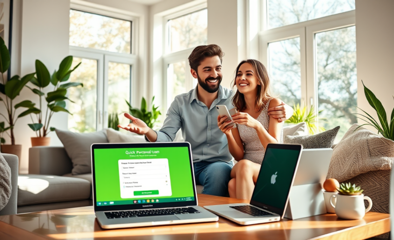 Imagen que ilustra un Préstamo Personal sin burocracia y con liberación rápida, ideal para quienes buscan soluciones financieras ágiles.